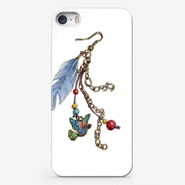 Чехол iPhone «So jewerly bird»