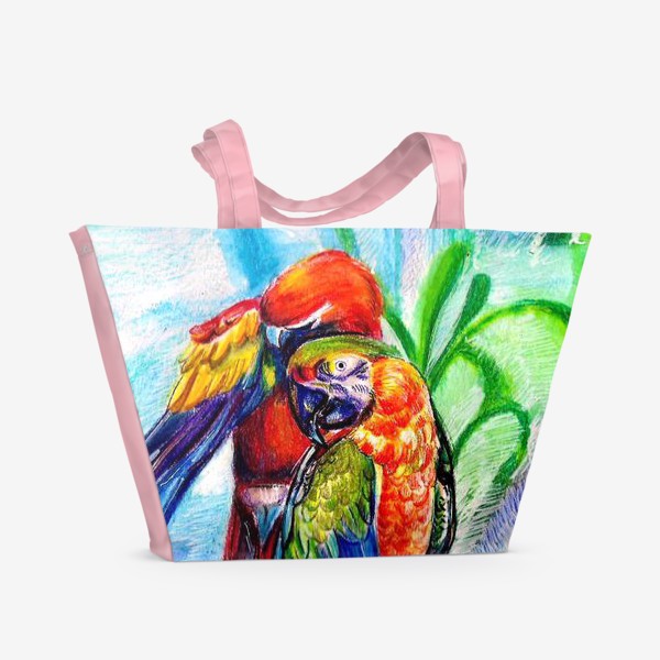 Пляжная сумка «тропики»