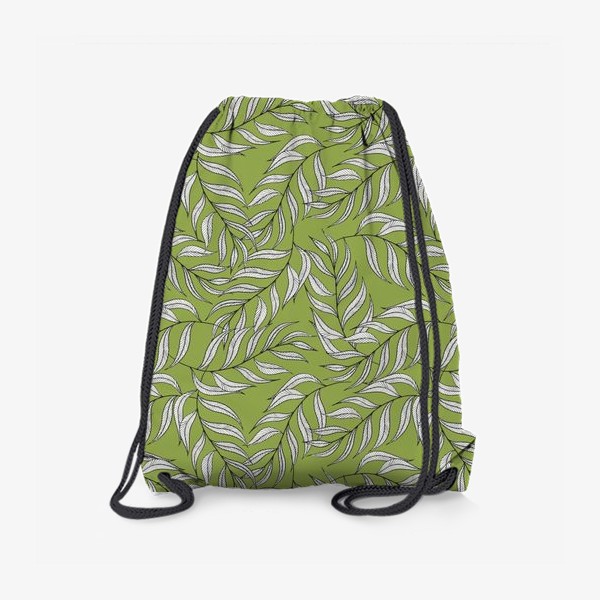Рюкзак «листья паттерн»