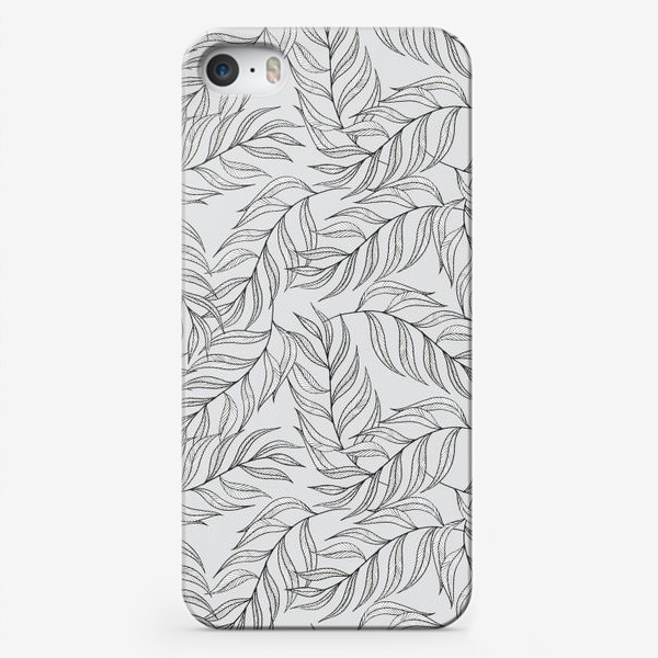 Чехол iPhone «листья паттерн»