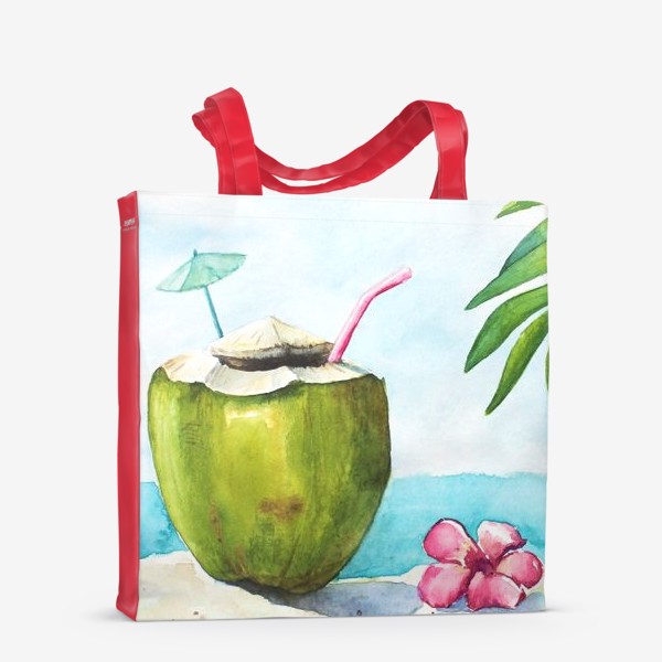 Сумка-шоппер «Тропический рай»
