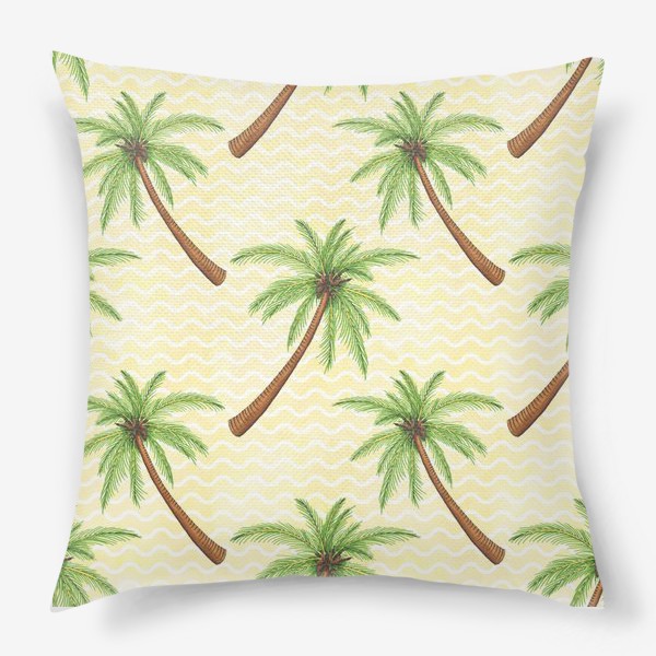 Подушка «Пальмы»