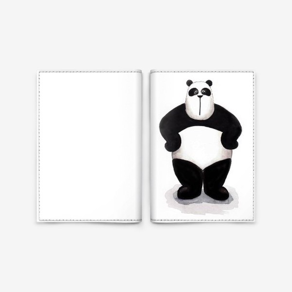 Обложка для паспорта «Мистер Панда»