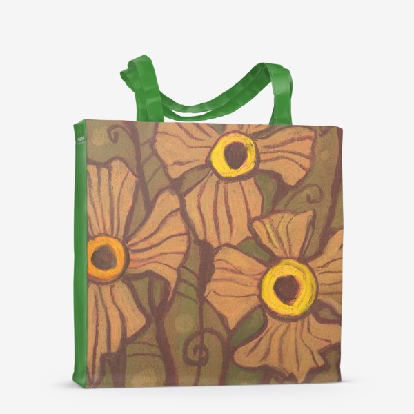 Сумка-шоппер «Желтоглазые цветы»