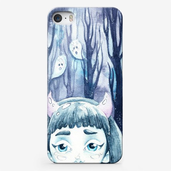 Чехол iPhone «ночь и призраки»