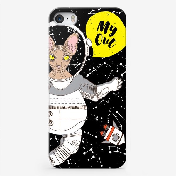 Чехол iPhone «My Out Cat2»