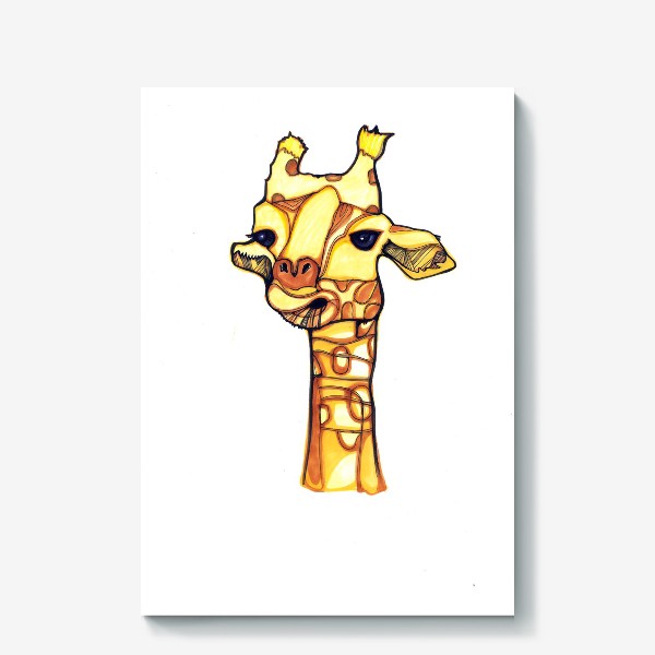 Холст «жираф»