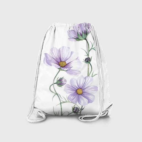 Рюкзак «Сиреневые анемоны»