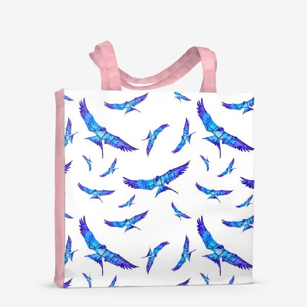 Сумка-шоппер «Синие птицы»