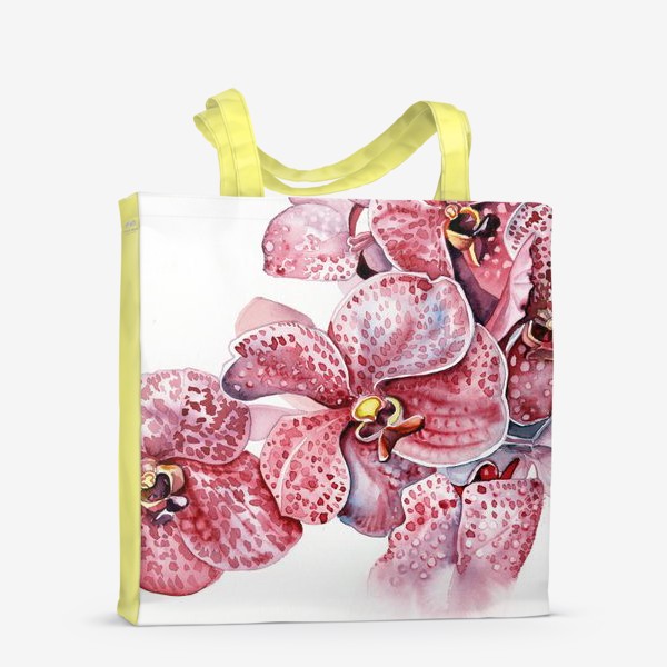 Сумка-шоппер «орхидейка красная»