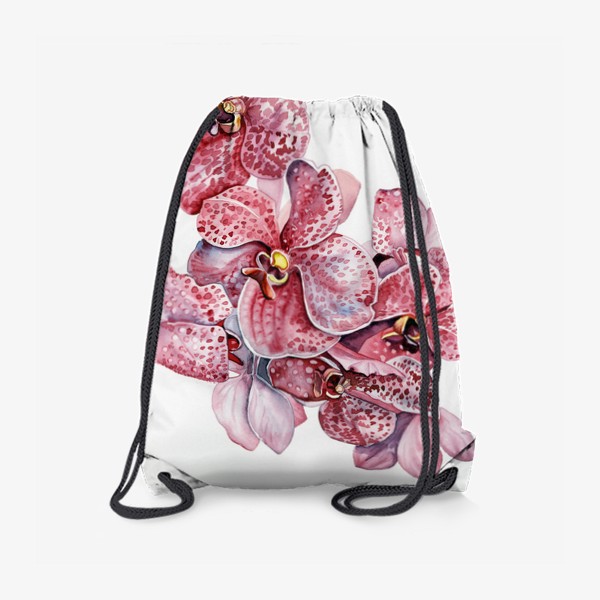 Рюкзак «орхидейка красная»