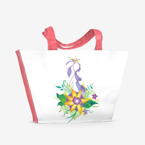 Пляжная сумка «В ожидании счастья»