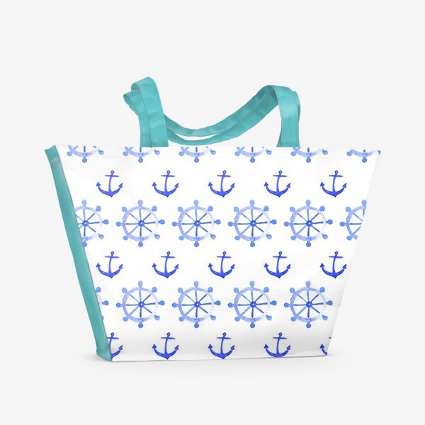 Пляжная сумка «Морской узор»