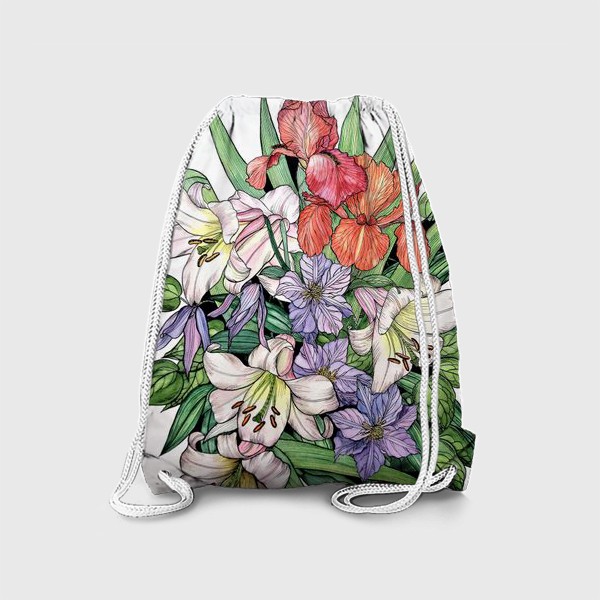 Рюкзак «Цветочный натюрморт»