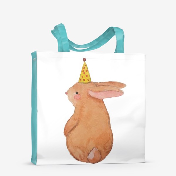 Сумка-шоппер &laquo;праздничный кролик&raquo;