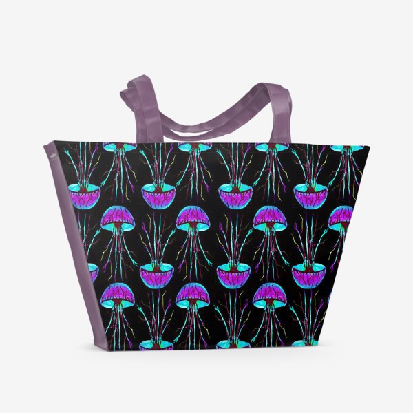 Пляжная сумка «Медузы в танце»
