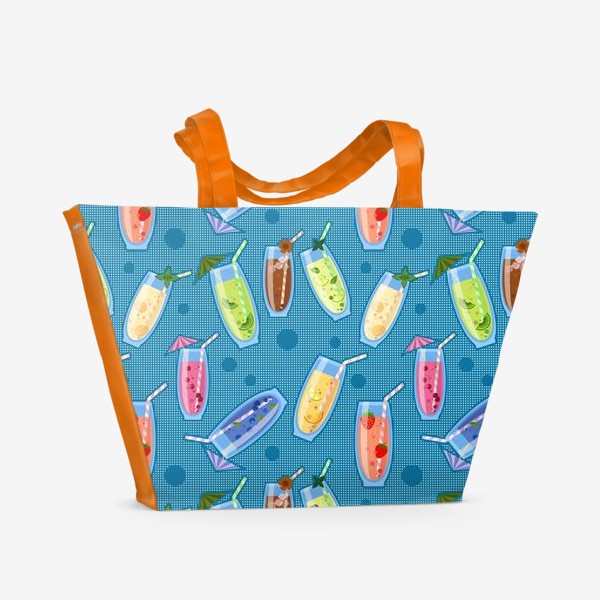 Пляжная сумка «Прохладительные напитки»