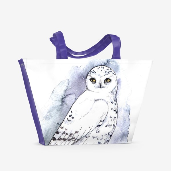 Пляжная сумка «Полярная сова»