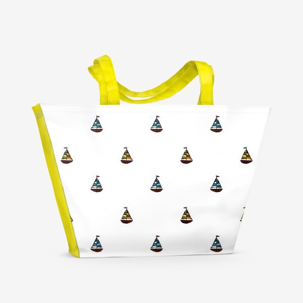 Пляжная сумка «Корабли»