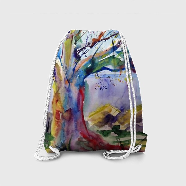 Рюкзак «Цветное дерево»