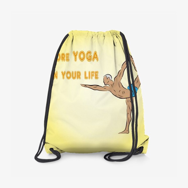 Рюкзак «Йога лозунг»