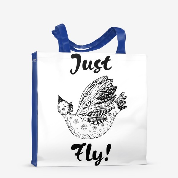 Сумка-шоппер «Just fly!»