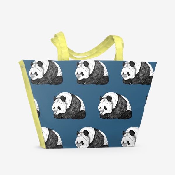 Пляжная сумка «Панды»