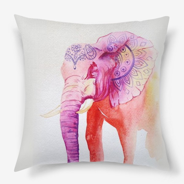 Подушка «Индийский слон»