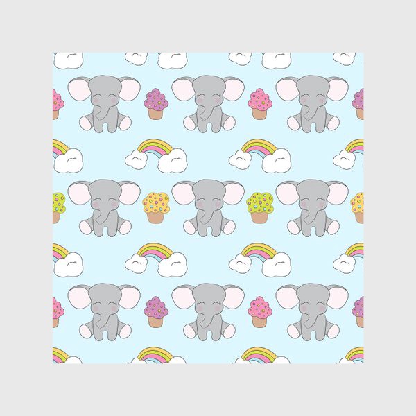 Скатерть «Воздушные слоники»