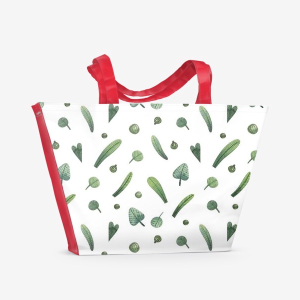 Пляжная сумка «Зеленький»