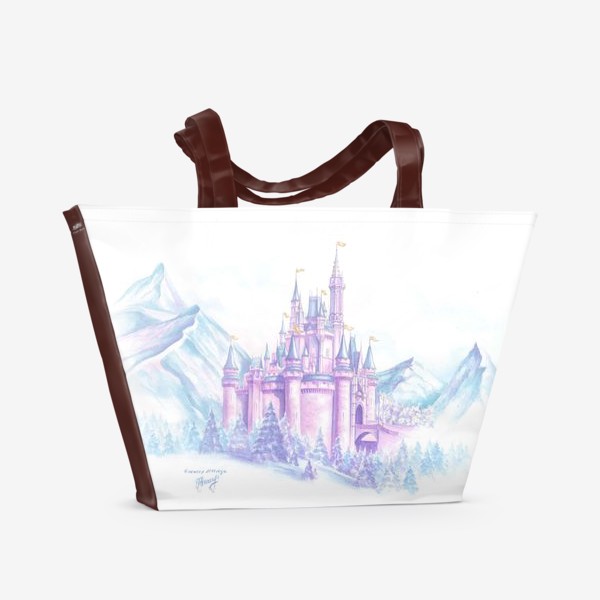 Пляжная сумка «Сказочный замок»