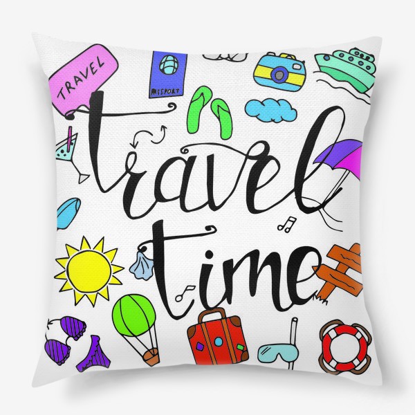 Подушка «Travel time»