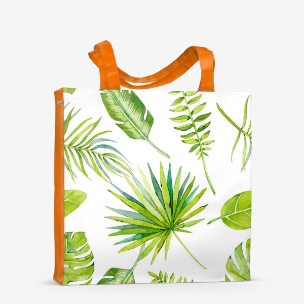 Сумка-шоппер «Tropical leaves»