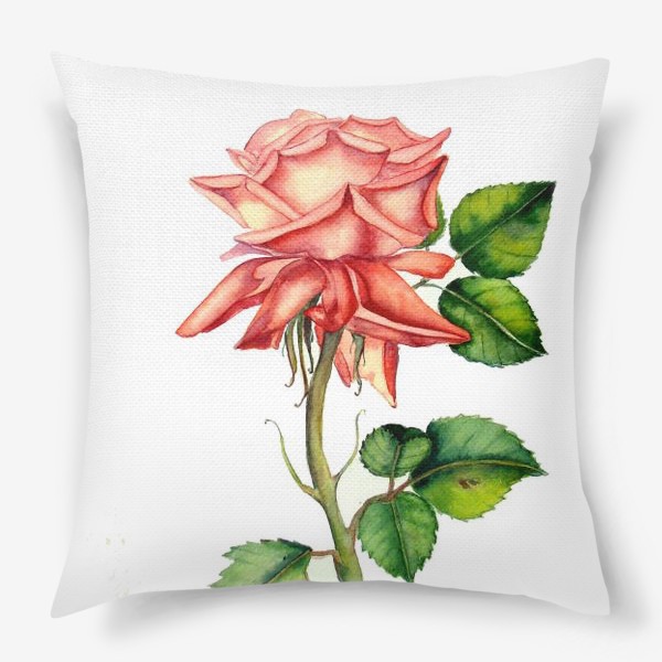 Подушка «Летняя роза»