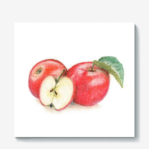 Холст «Красные яблоки»