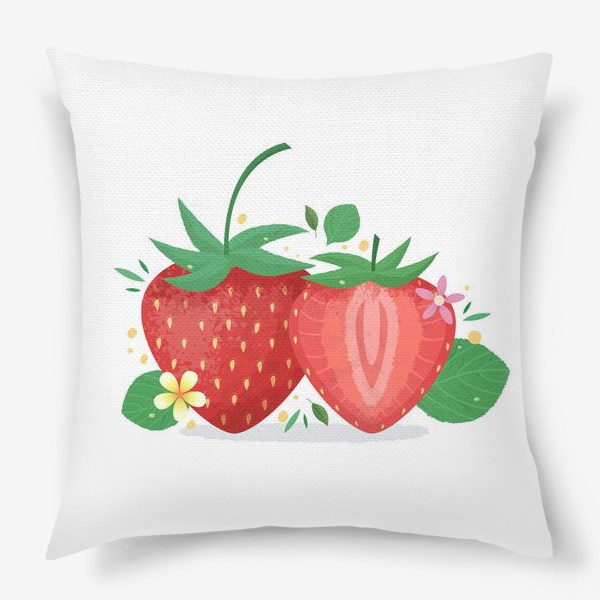 Подушка «strawberry»