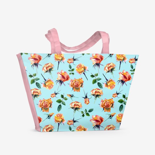 Пляжная сумка «Roses»