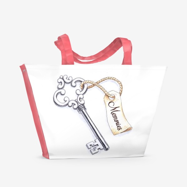 Пляжная сумка «Ключ от воспоминаний»
