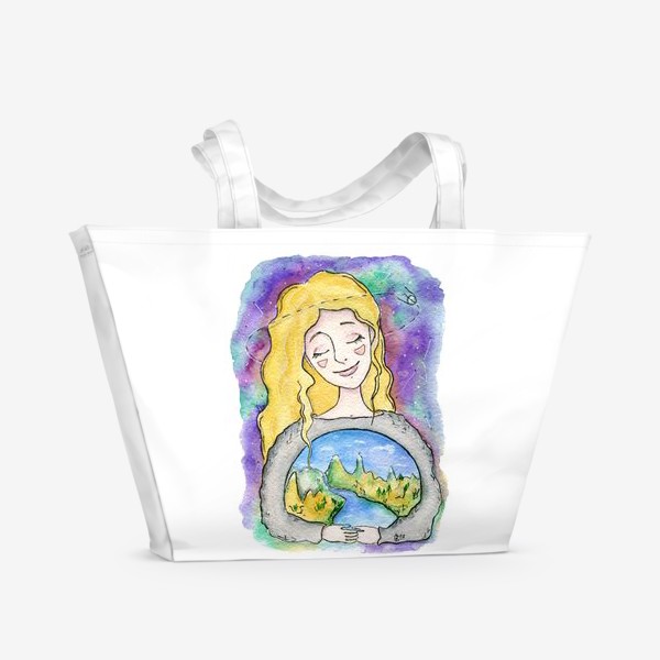 Пляжная сумка «Мир»