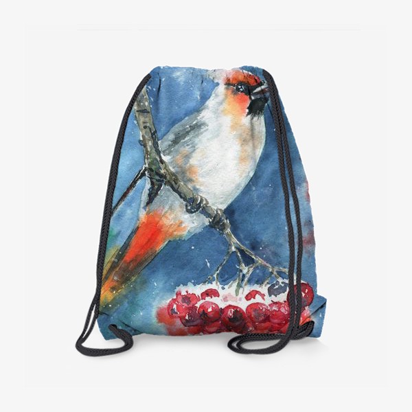 Рюкзак «Птица и рябина»