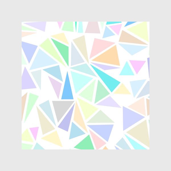 Шторы «Пастельные треугольники»