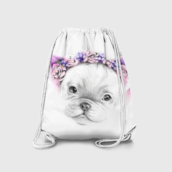 Рюкзак «Модная собака (Собаки, Французский бульдог)»