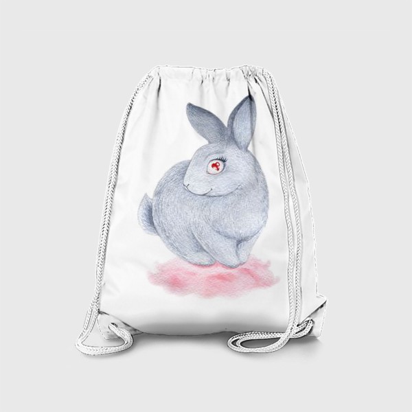 Рюкзак «Влюбленная зайка (заяц, кролик, сердце, любовь)»