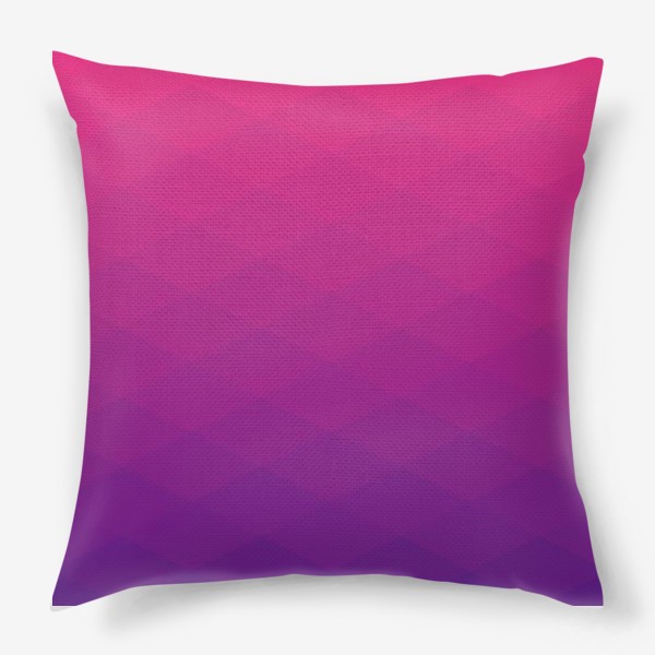 Подушка «Фиолетовые грани»