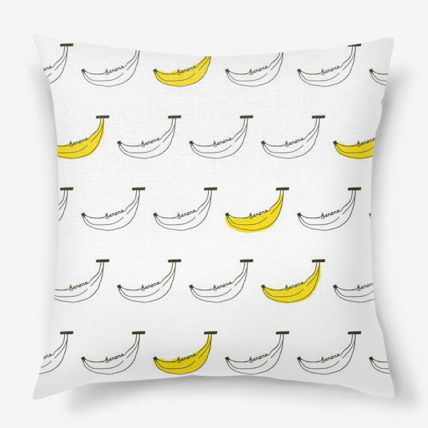 Подушка «Дудл Бананы»