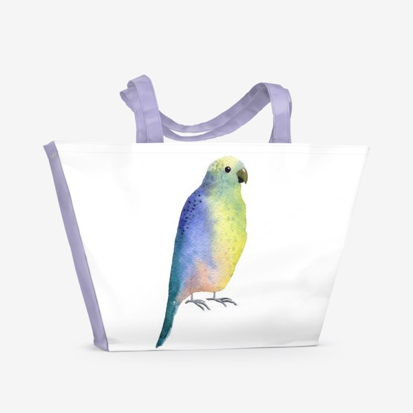 Пляжная сумка «Попугай»