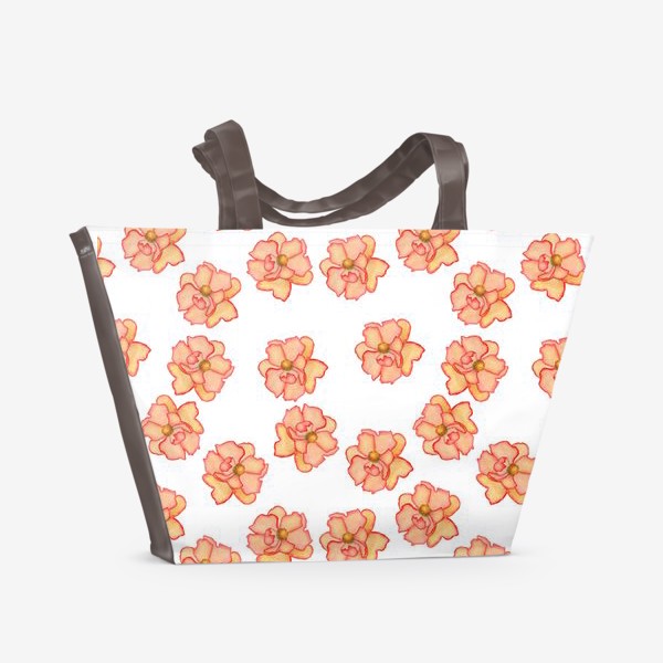 Пляжная сумка &laquo;Цветы лета&raquo;