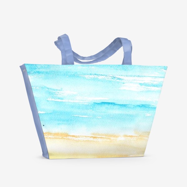 Пляжная сумка &laquo;Акварельный пляж&raquo;
