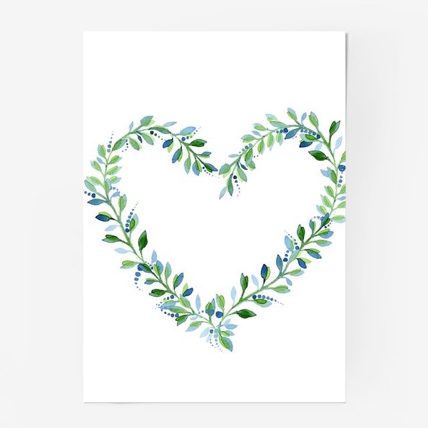 Постер «Зеленое сердце»