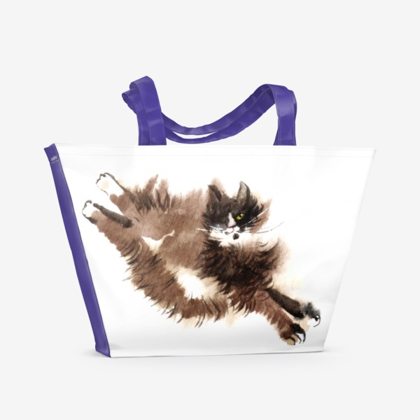 Пляжная сумка «Кошка Фяо»